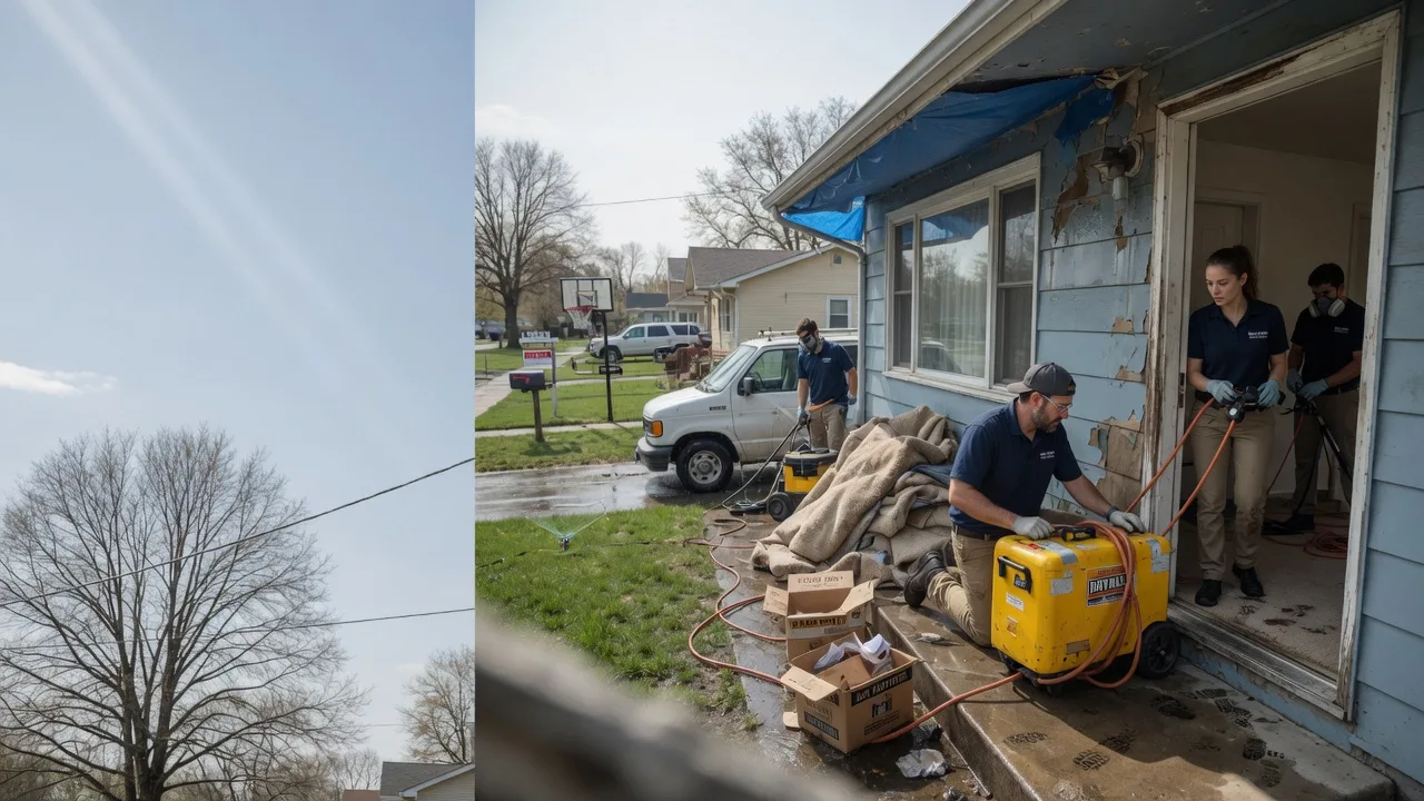 Basement Flood Cleanup in Junction, IL near me